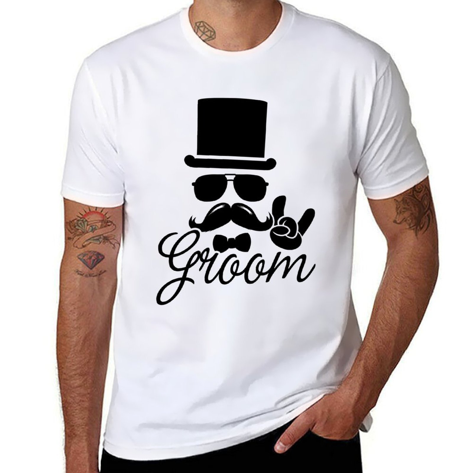 Men'S Grooming For Marriage - Lustiges Vintage-T-Shirt für Bräutigam, Junggesellenabschied, Hochzeit,