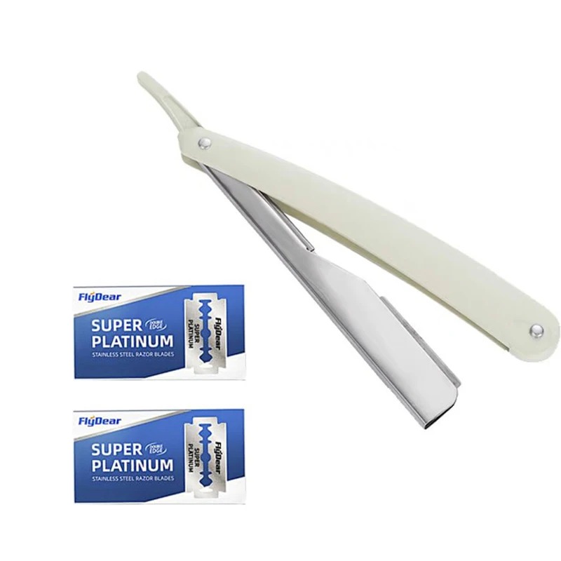 Straight Razor Safety - Professioneller manueller Rasierer mit gerader Kante,