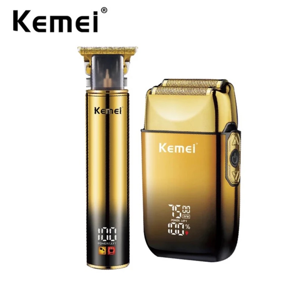 Grooming Men'S Eyebrows - Kemei Haarschneider Elektrorasierer Folienrasierer Professioneller Bartschneider