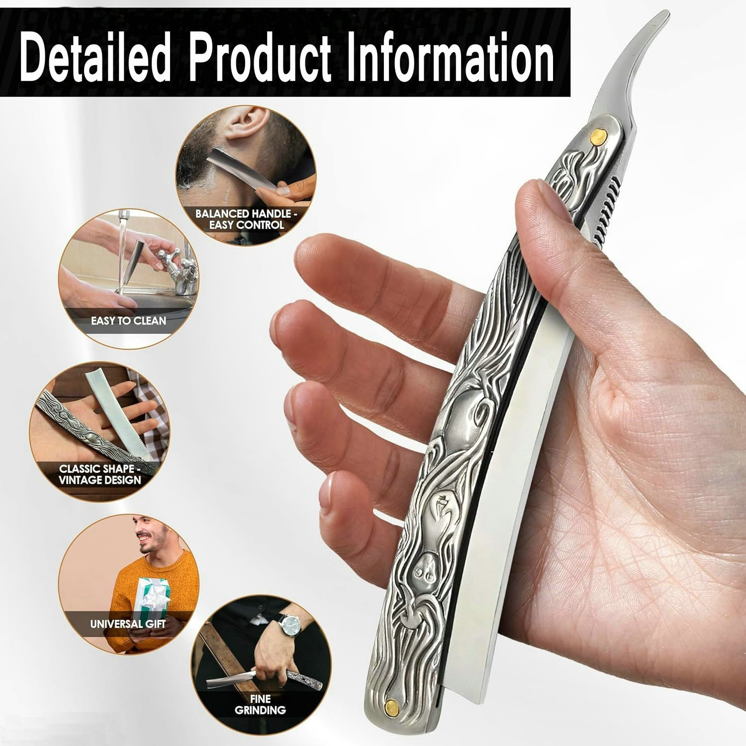 Professioneller Friseur-Rasier – Straight Razor Safety Bewertung und Preis