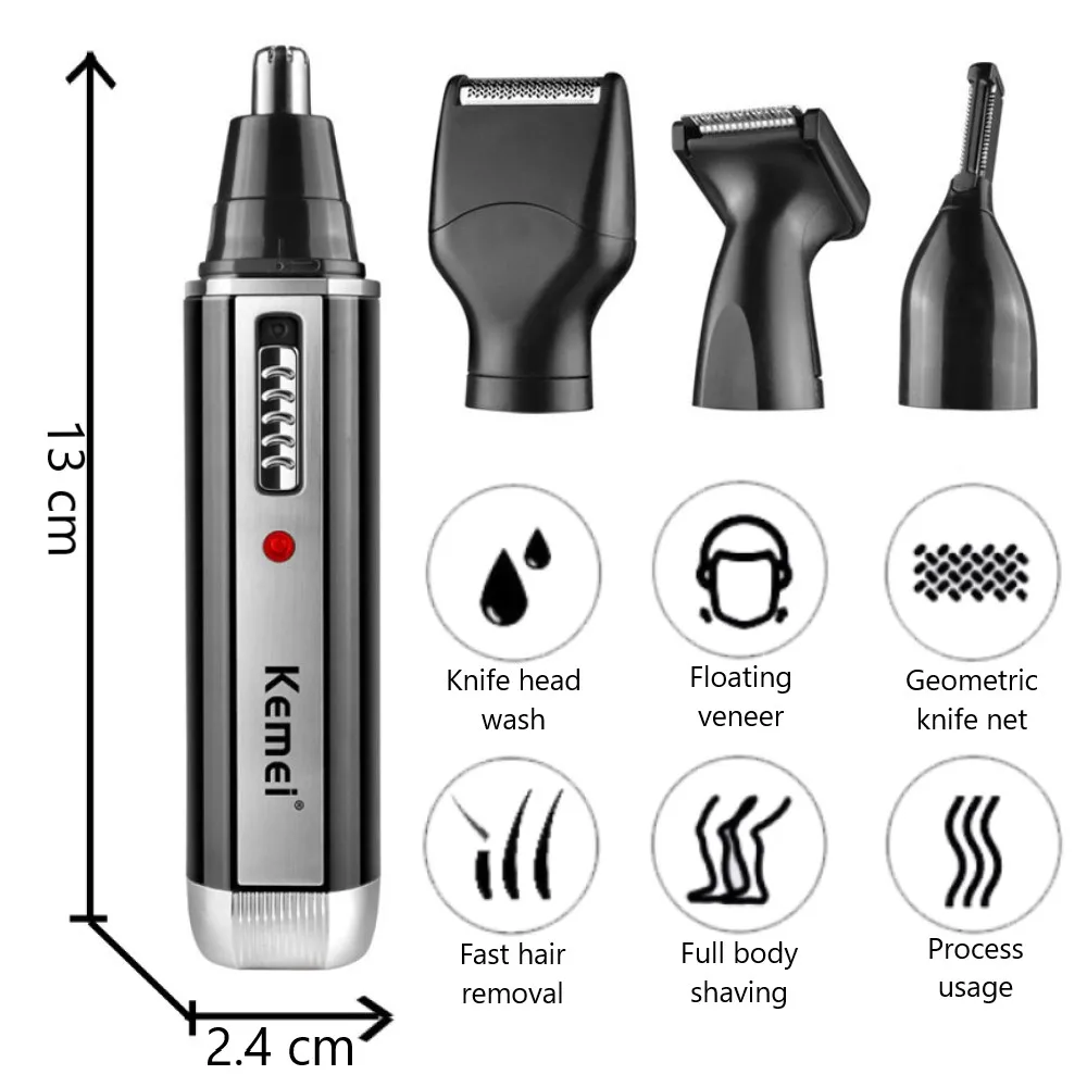 Kemei 4-in-1-Trimmer für Männe – Grooming Men'S Eyebrows Bewertung und Preis