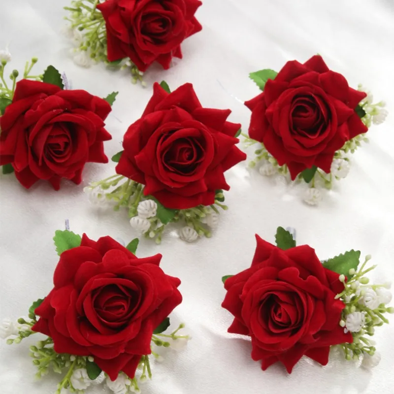 6 Teile/satz Boutonniere für M – Men'S Grooming For Marriage Bewertung und Preis