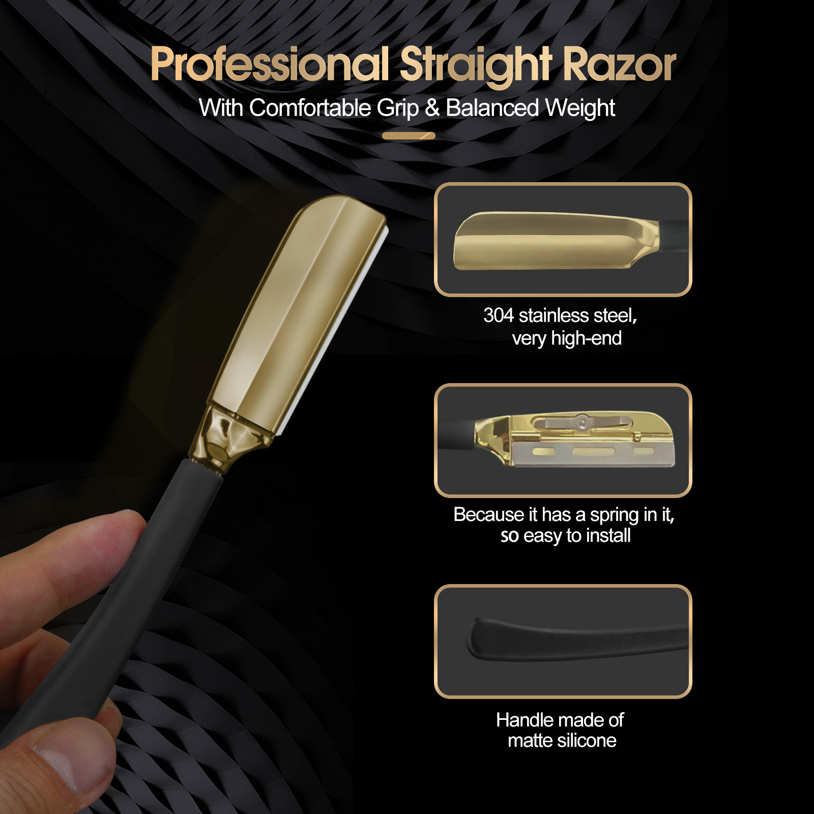 1 Stück Profi-Rasiermesser für – Straight Razor Safety Bewertung und Preis