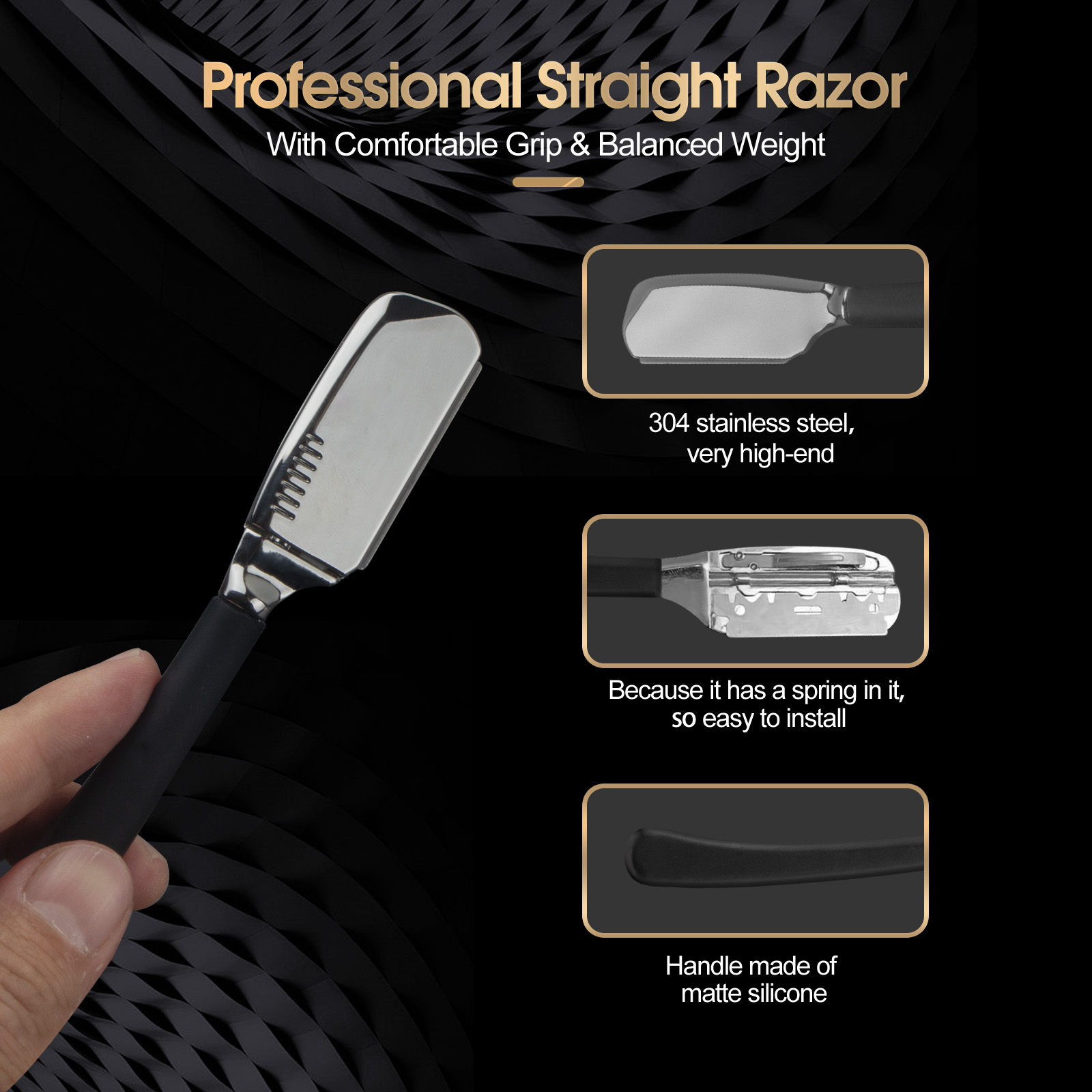 1 Stück Profi-Rasiermesser für – Straight Razor Safety Bewertung und Preis
