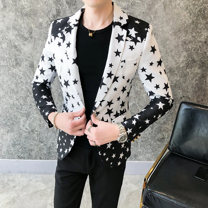 Sternenmuster Slim Fit Blazer  – Mens Grooming Brand Bewertung und Preis