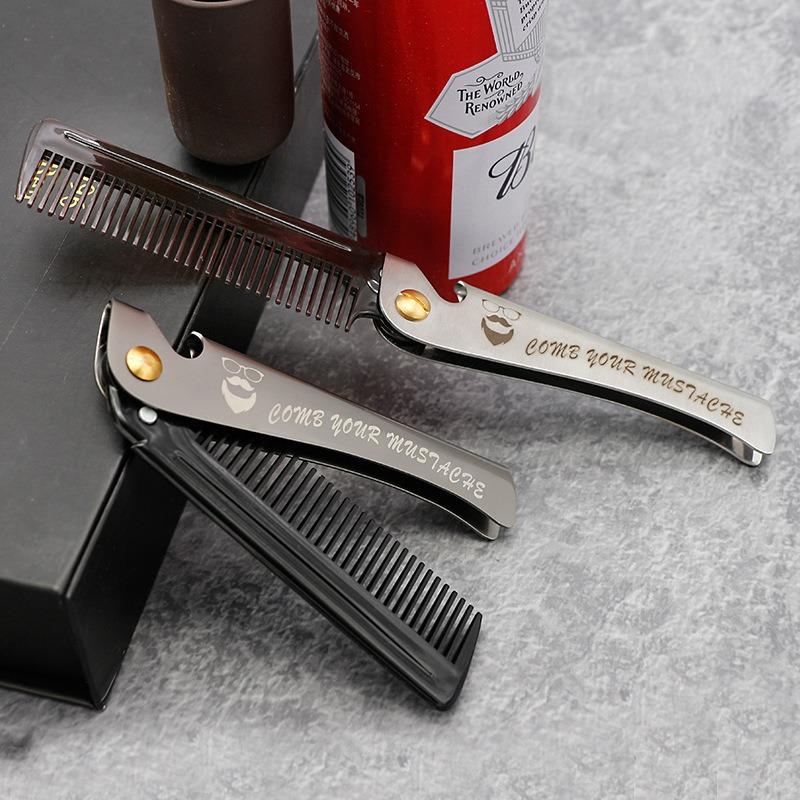 Faltbarer Haarstyling-Kamm für – Men Grooming Home Bewertung und Preis