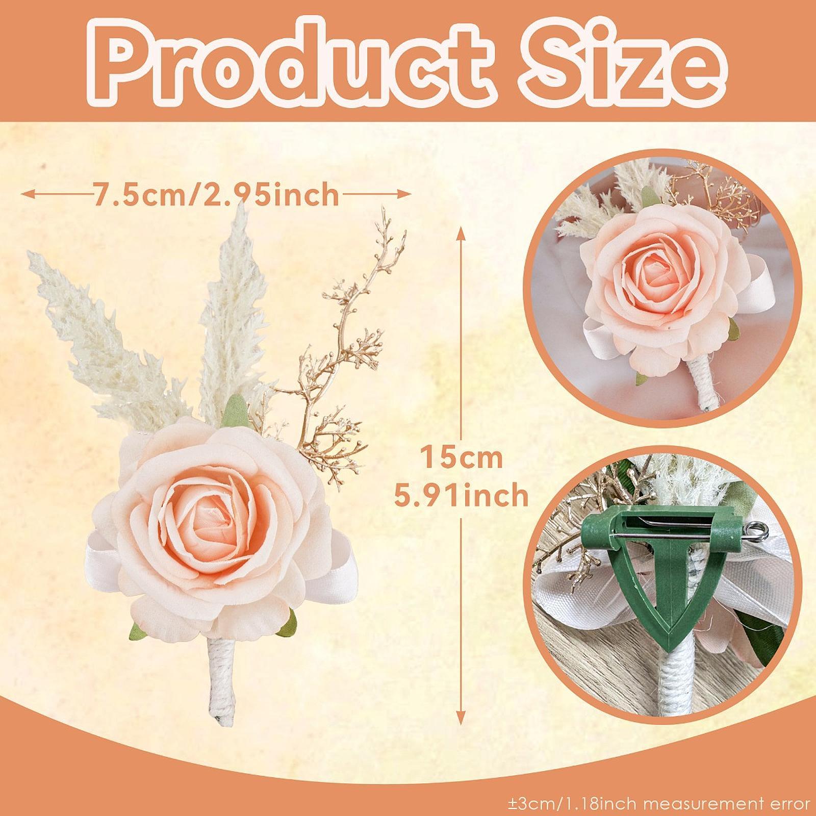 Elegante Rosen-Boutonniere, ha – Men Grooming Home Bewertung und Preis