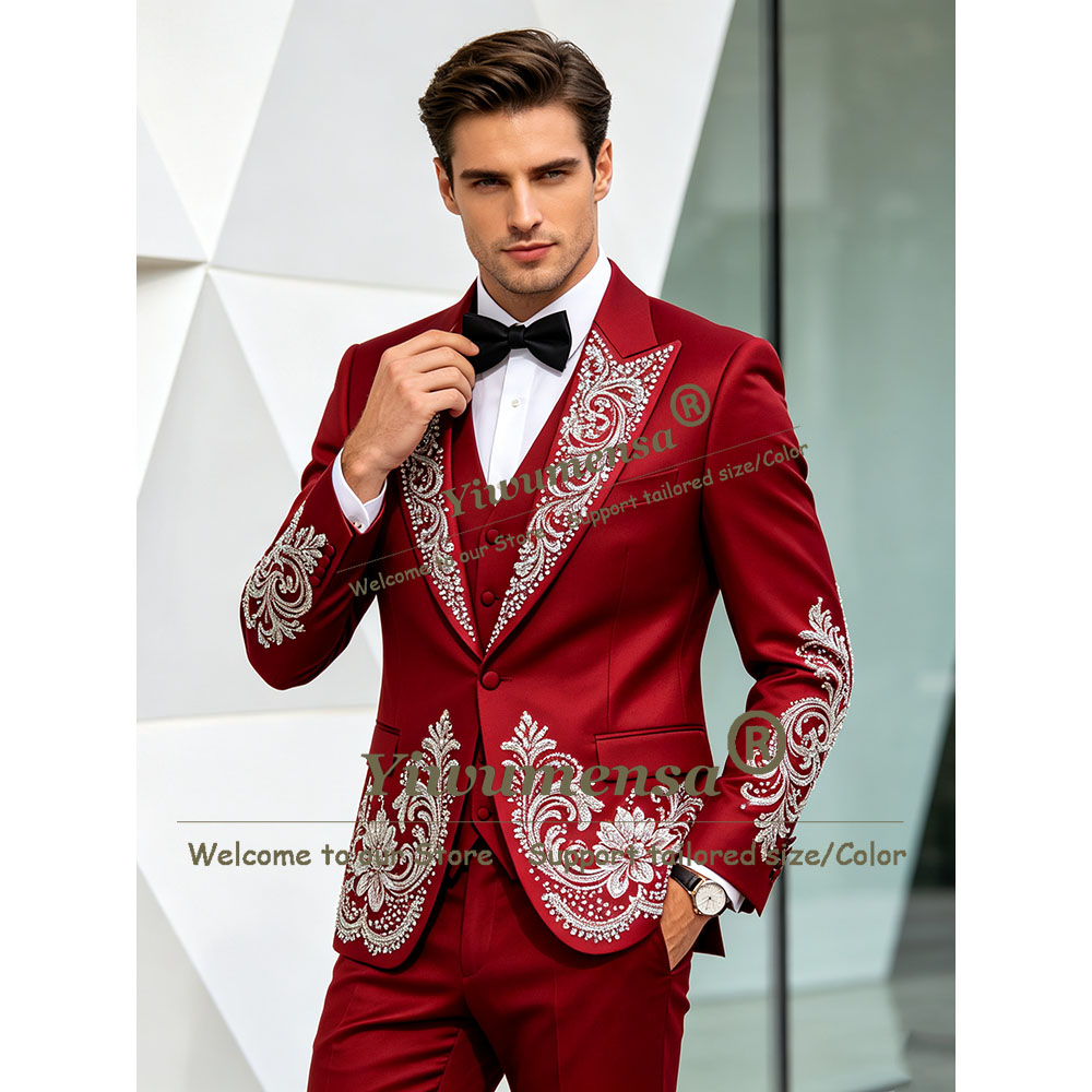 Luxuriöser Hochzeitsanzug für  – Mens Grooming Kit Luxury Bewertung und Preis