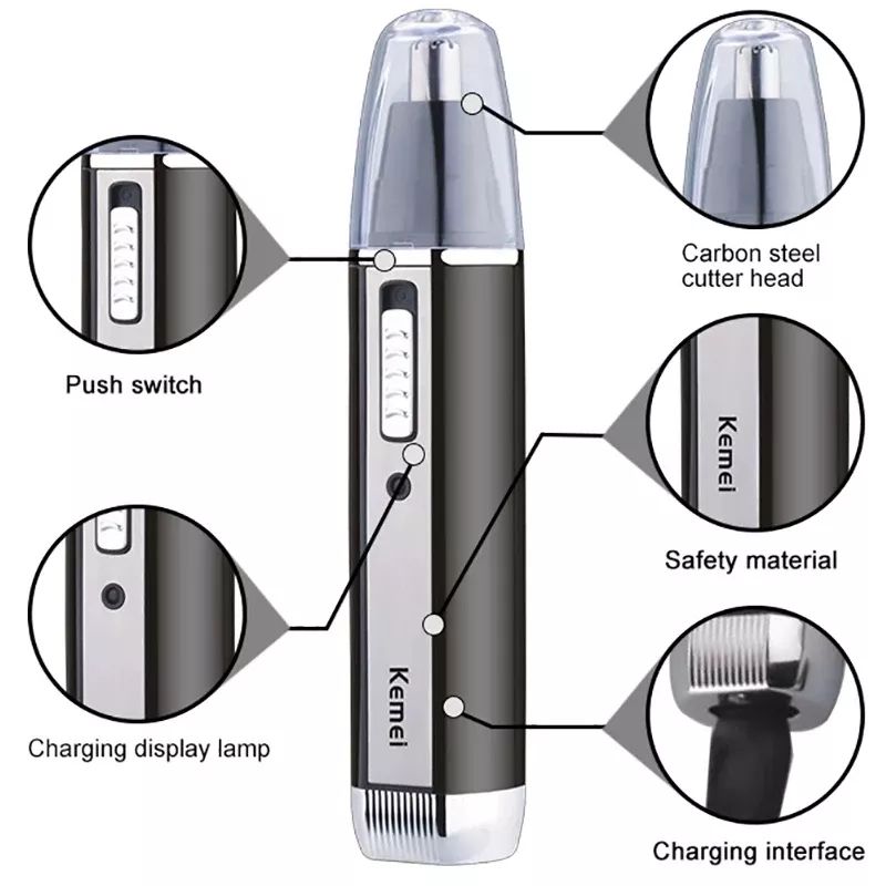 Kemei wiederaufladbarer elektr – Men'S Grooming Facial Bewertung und Preis